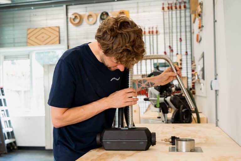 Dieselkachel laten inbouwen van Autoterm