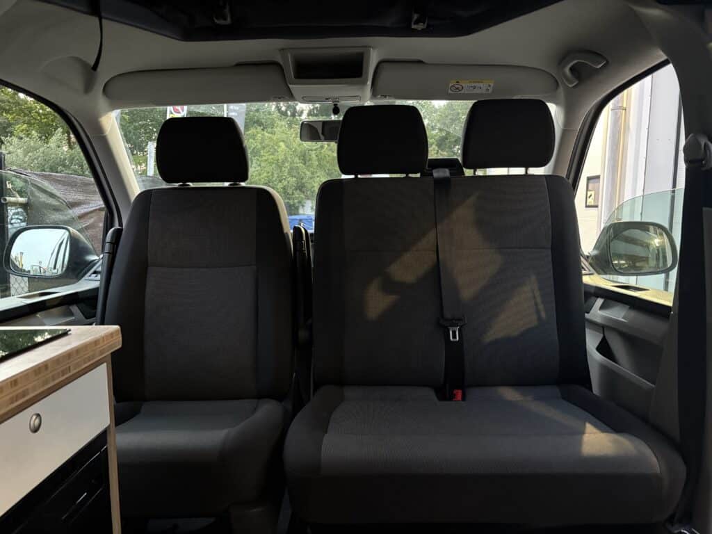 Draaiplateau voor VW T5/T6 passagiersbank met goedkeuring rapporten van de RDW